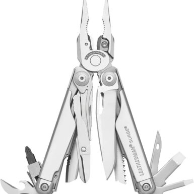 LEATHERMAN, Surge, 21-in-1 Heavy-Duty Multi-tool for Work, Home, Garden, DIY & Auto, Stainless Steel